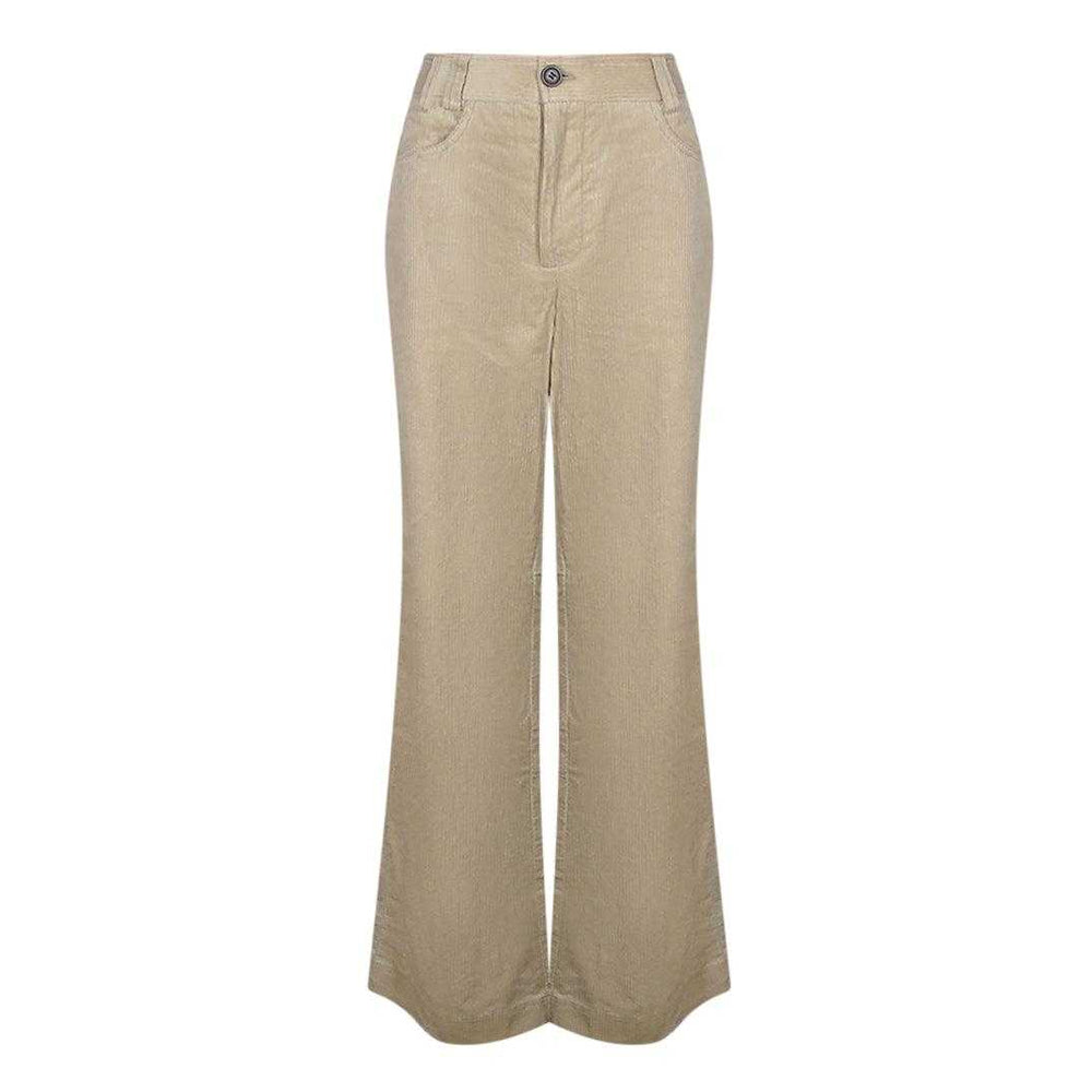 Beige - Front - Parajumpers Mens Lorenza Sun Kissed Corduroy Trousers