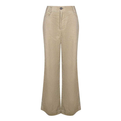 Beige - Front - Parajumpers Mens Lorenza Sun Kissed Corduroy Trousers