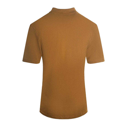 Bronze - Back - Lyle & Scott Mens Plain Logo Polo Shirt