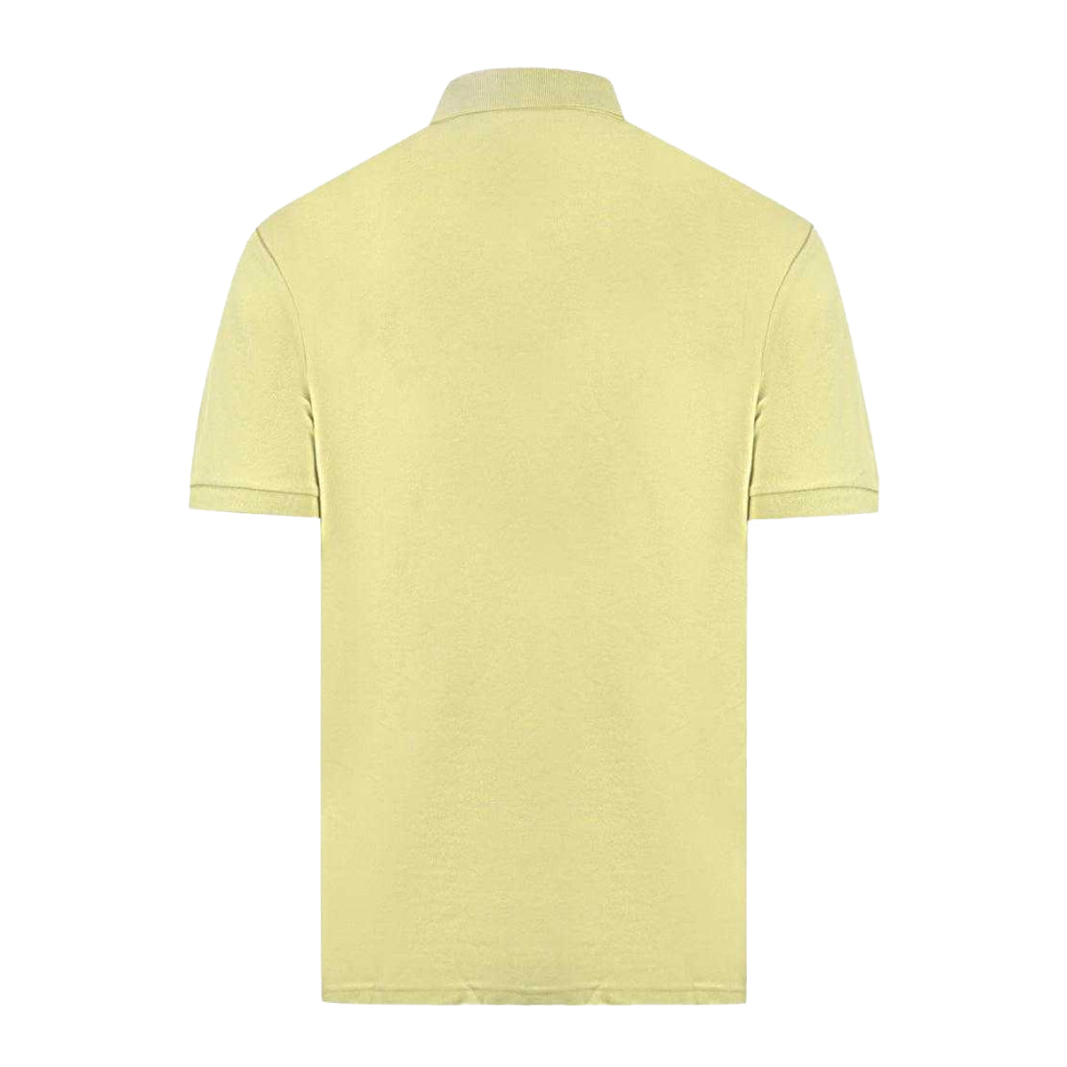 Natural - Back - Lyle & Scott Mens Plain Logo Polo Shirt