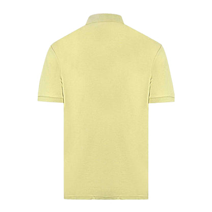 Natural - Back - Lyle & Scott Mens Plain Logo Polo Shirt