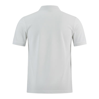 White - Back - Lyle & Scott Mens Plain Logo Polo Shirt