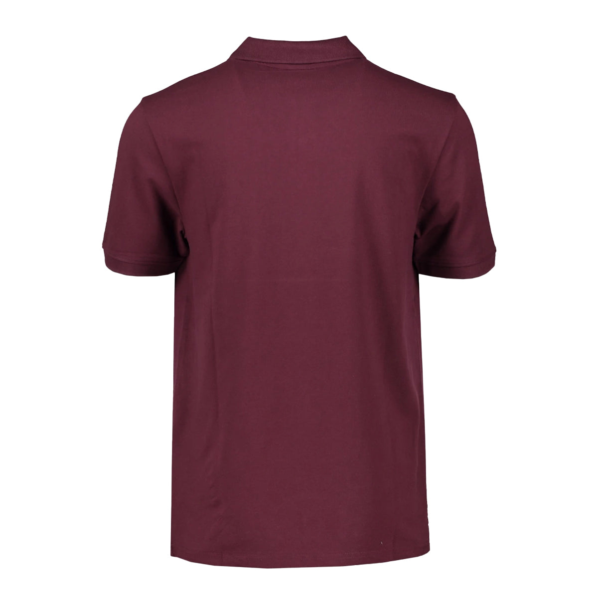 Burgundy - Back - Lyle & Scott Mens Tonal Eagle Polo Shirt