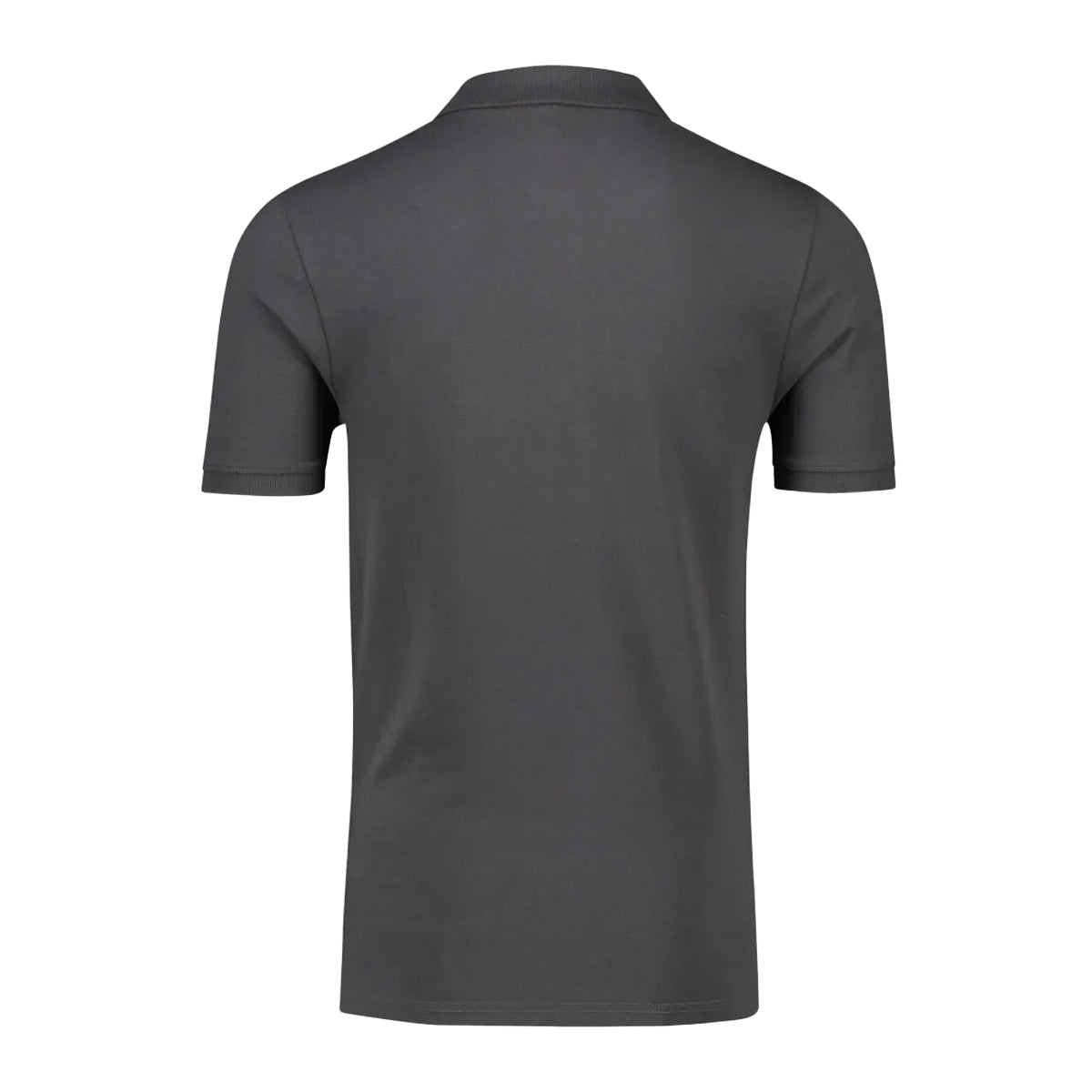 Grey - Back - Lyle & Scott Mens Tonal Eagle Polo Shirt