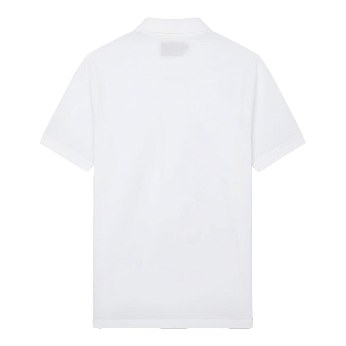 White - Back - Lyle & Scott Mens Tonal Eagle Polo Shirt