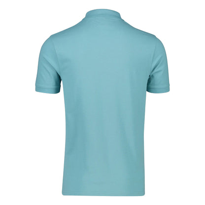 Alpine Sky - Back - Lyle & Scott Mens Chest Logo Branded Polo Shirt