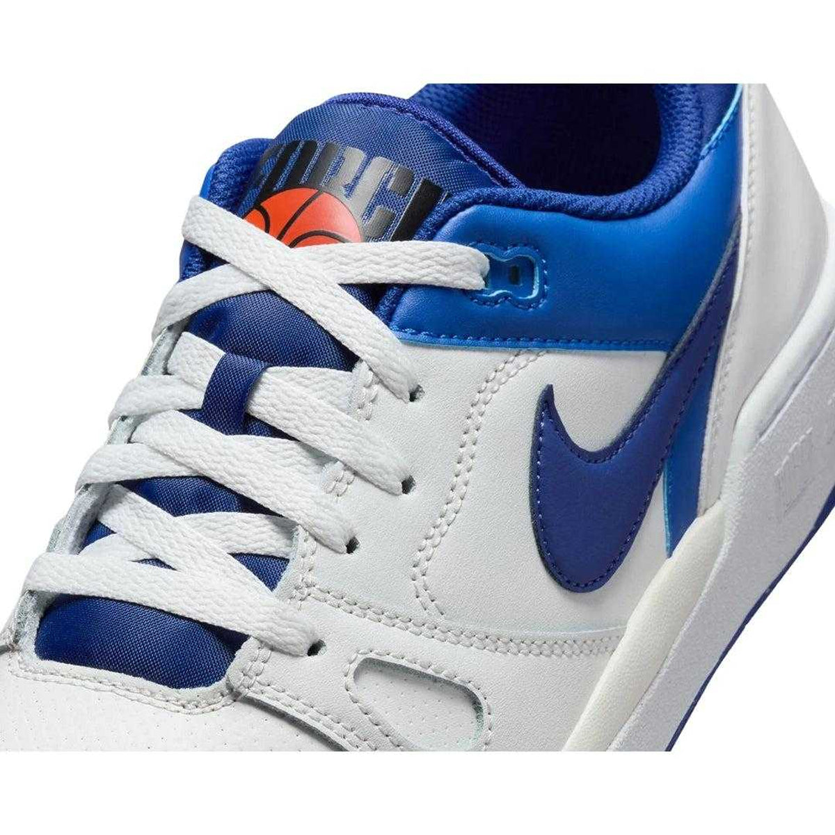 Royal Blue - Pack Shot - Nike Mens Full Force Leather Low Trainers