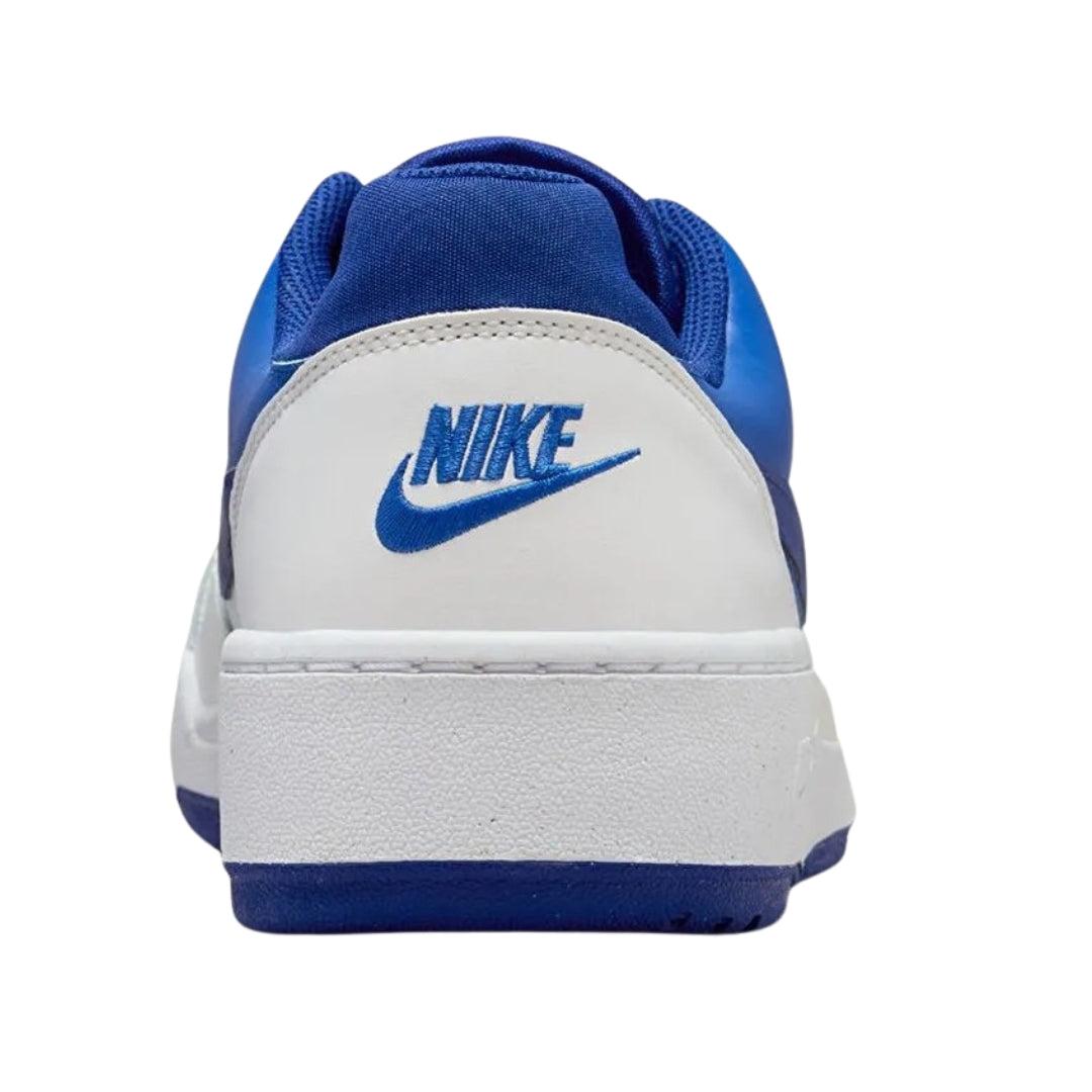 Royal Blue-White - Lifestyle - Nike Mens Full Force Leather Low Trainers