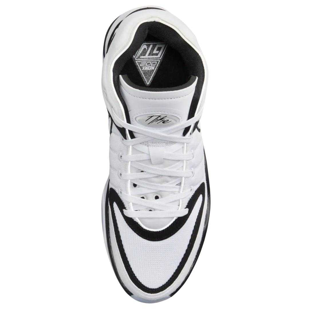 White - Side - Nike Mens Air Zoom G.T. Hustle 2 Basketball Trainers