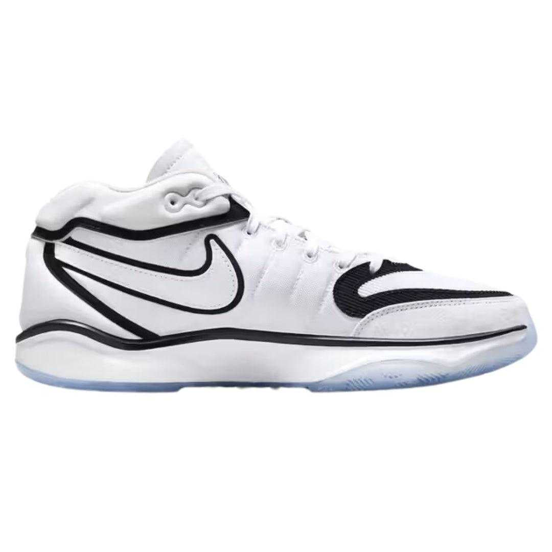 White - Front - Nike Mens Air Zoom G.T. Hustle 2 Basketball Trainers
