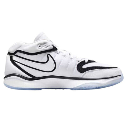White - Front - Nike Mens Air Zoom G.T. Hustle 2 Basketball Trainers