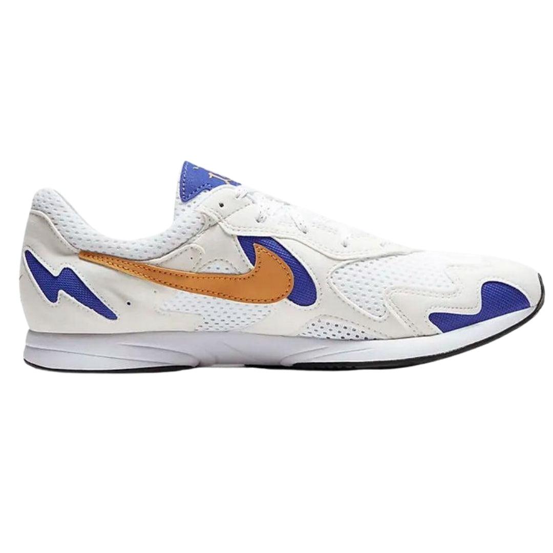 White-Orange-Blue - Front - Nike Mens Nike Air Streak Lite Trainers