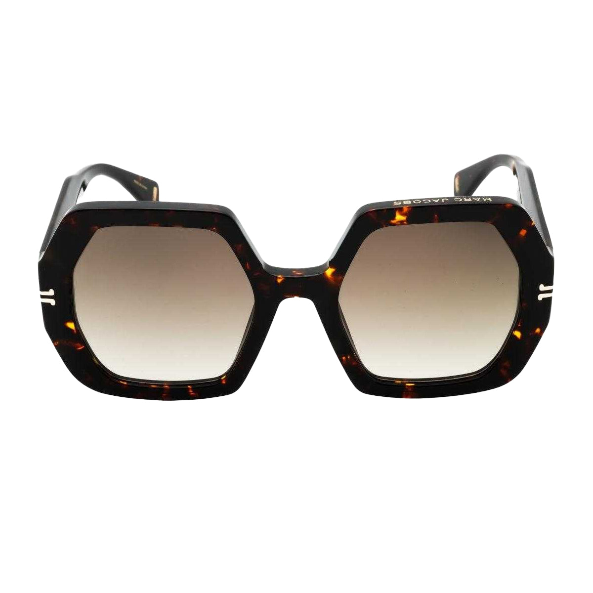 Brown-Black - Front - Marc Jacobs Womens-Ladies Havana Thick Sunglasses
