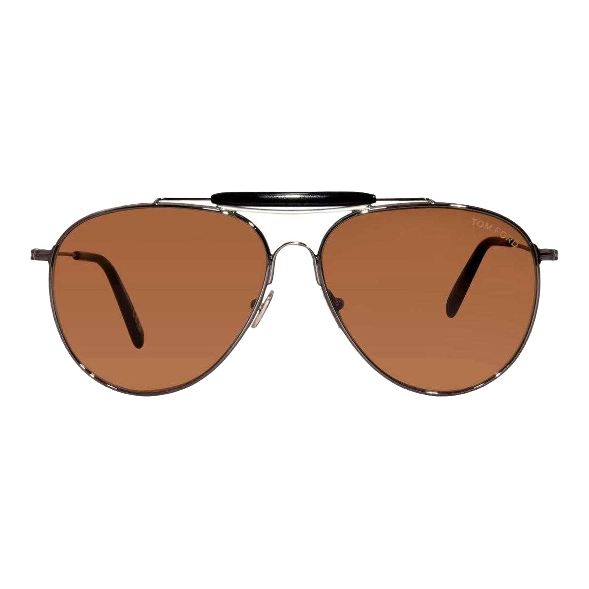 Silver - Front - Tom Ford Mens Raphael Sunglasses
