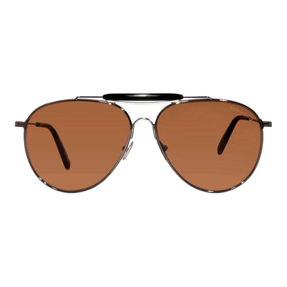 Silver - Front - Tom Ford Mens Raphael Sunglasses