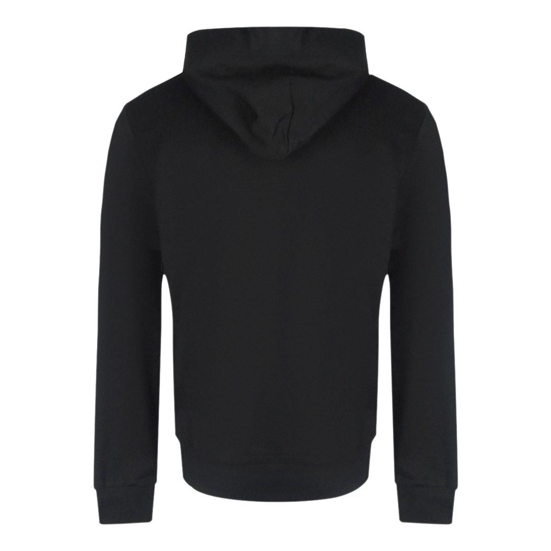 Black - Back - Diesel Mens Bold Hoodie