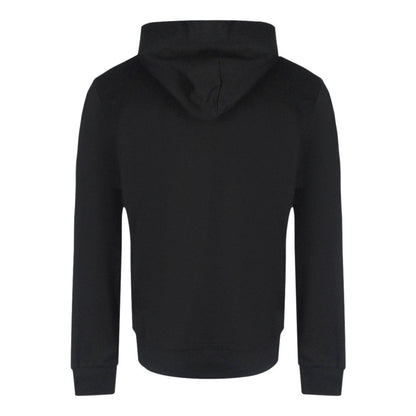 Black - Back - Diesel Mens Bold Hoodie