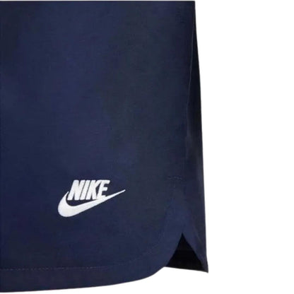 Blue - Side - Nike Mens Logo Shorts