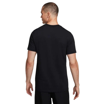 Black - Back - Nike Mens Bold Dri-FIT Logo T-Shirt