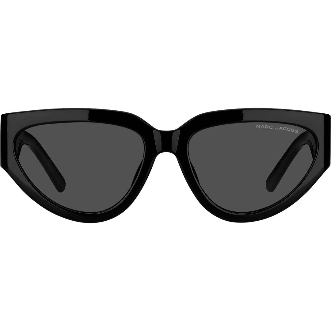 Black-Grey - Front - Marc Jacobs Womens-Ladies Cat Eye Sunglasses