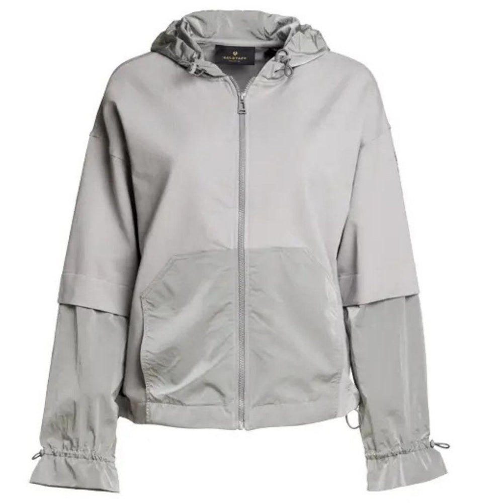 Grey - Front - Belstaff Unisex Adult Torque Full Zip Hoodie