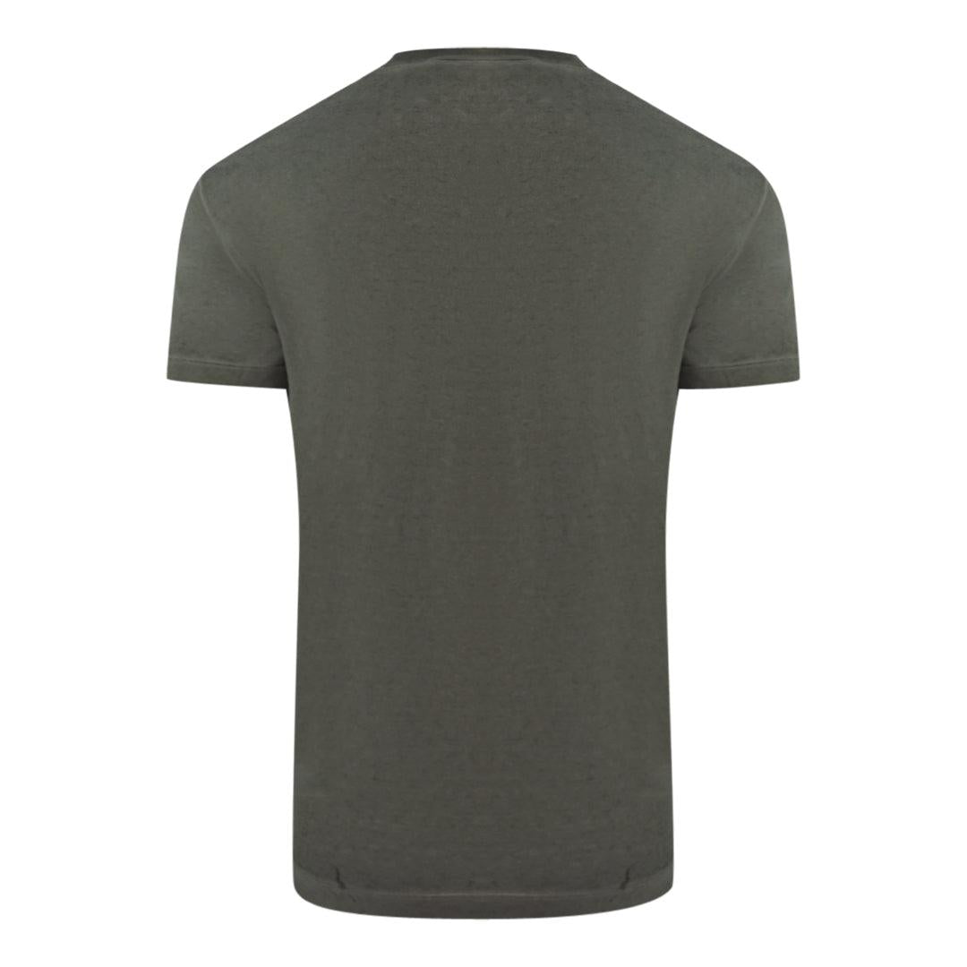 Grey - Back - DSquared2 Mens Bold Logo T-Shirt
