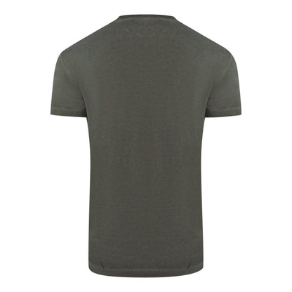 Grey - Back - DSquared2 Mens Bold Logo T-Shirt