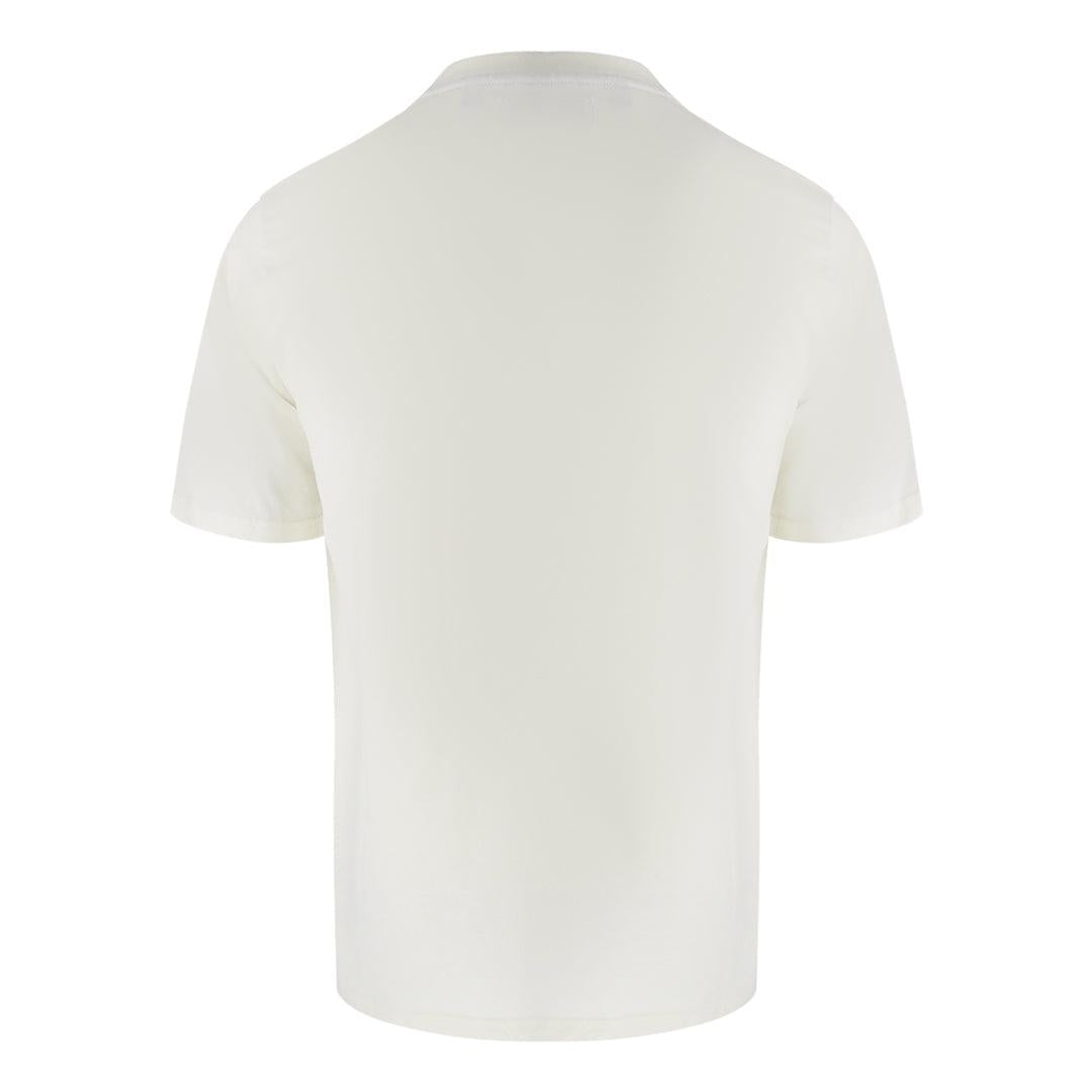 Old White - Back - Aquascutum Mens Active Club Check Pocket T-Shirt