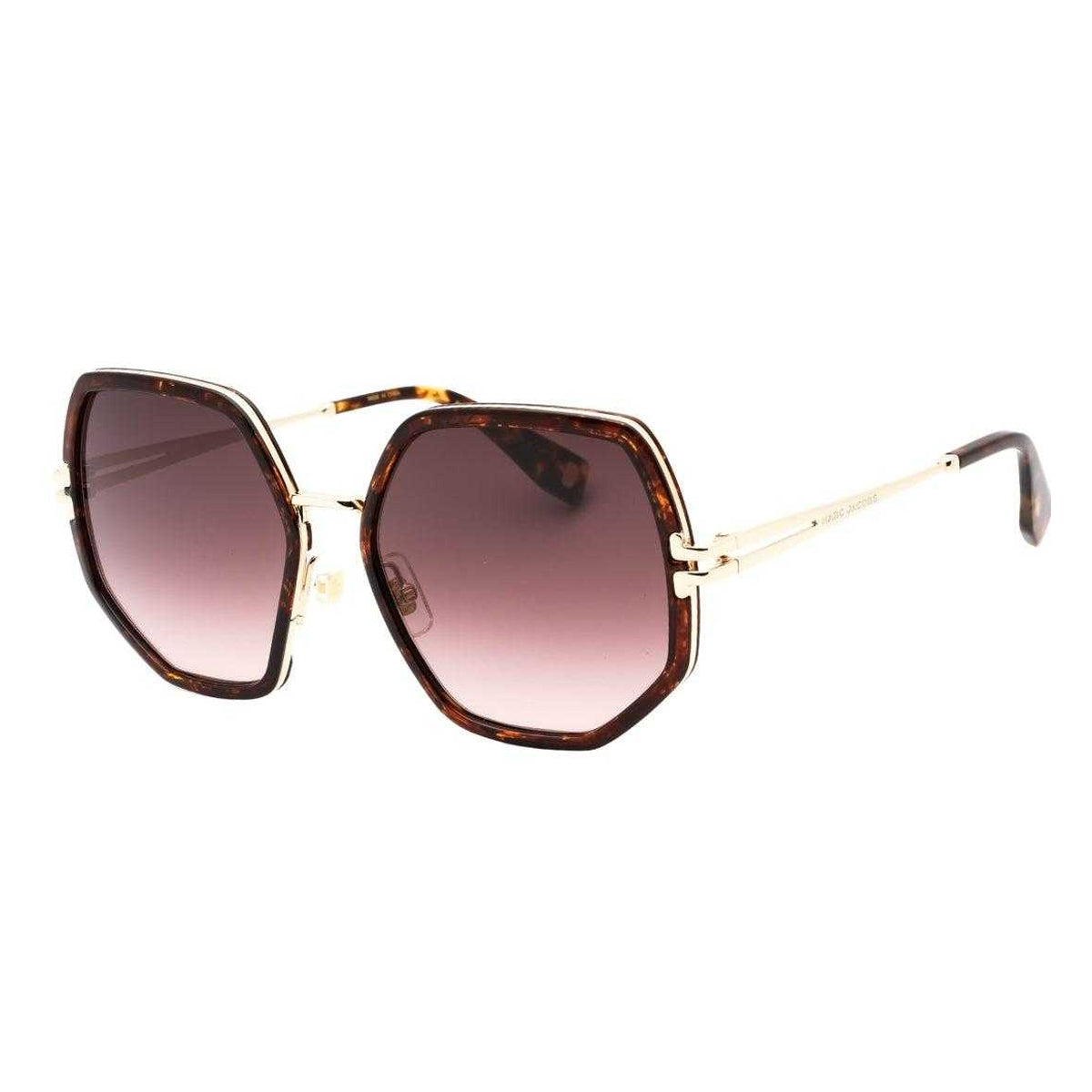 Havana - Back - Marc Jacobs Womens-Ladies Butterfly Sunglasses
