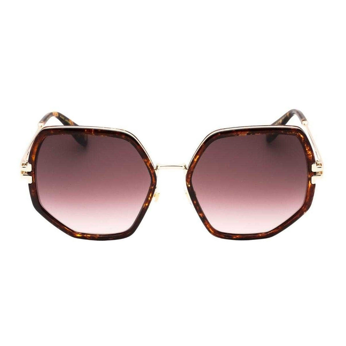 Havana - Front - Marc Jacobs Womens-Ladies Butterfly Sunglasses