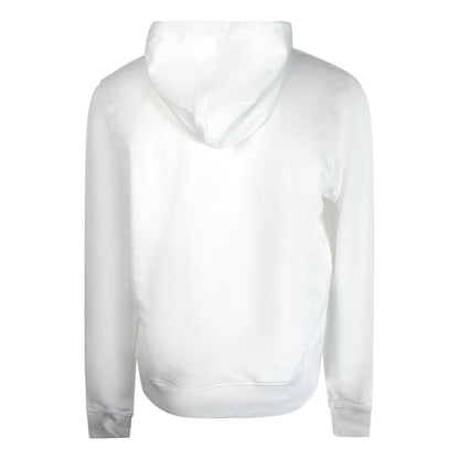 White - Back - Diesel Mens 1978 Bold Logo Hoodie