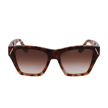 Havana - Front - Victoria Beckham Womens-Ladies Gradient Sunglasses