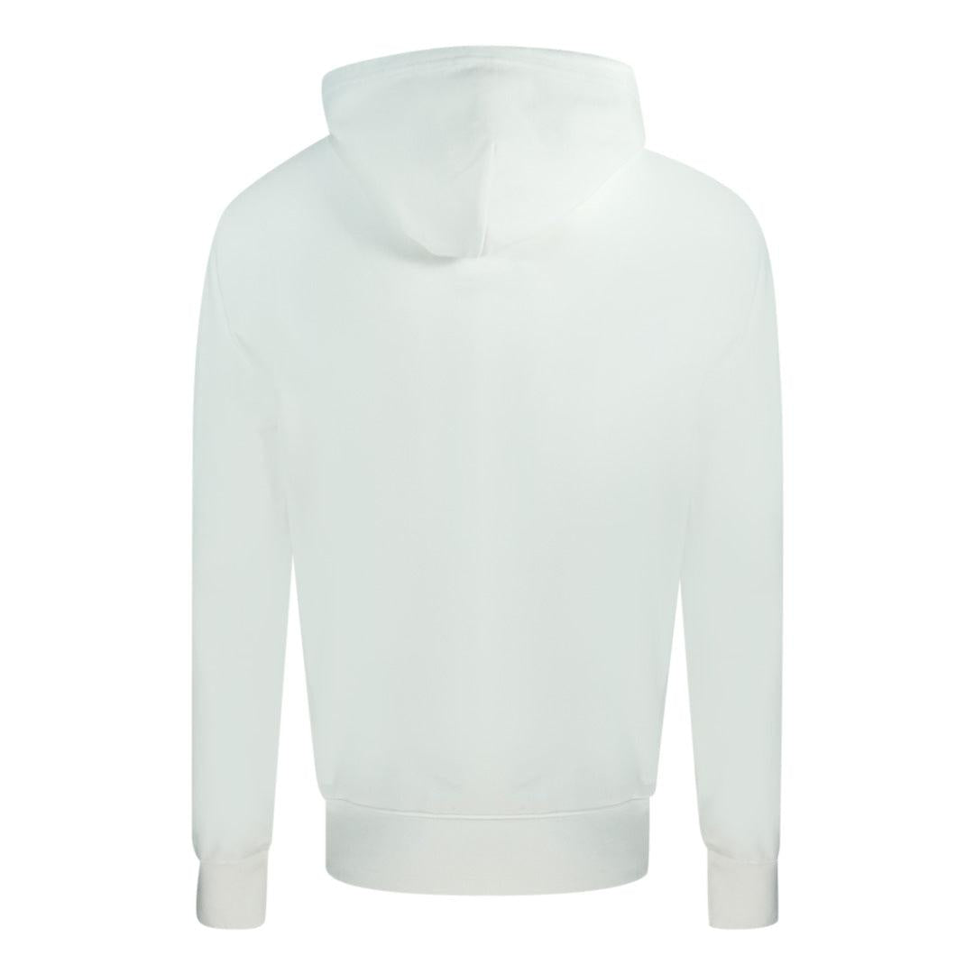 White - Back - Champion Mens Icon Logo Hoodie