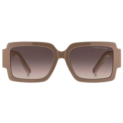 Brown - Front - Marc Jacobs Womens-Ladies Branded Arms Sunglasses