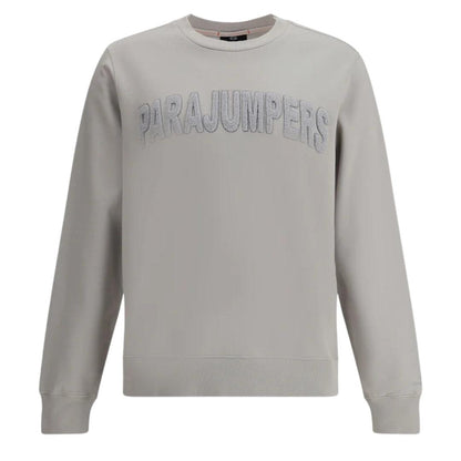 Grey - Front - Parajumpers Unisex Adult Josiah Sweatshirt