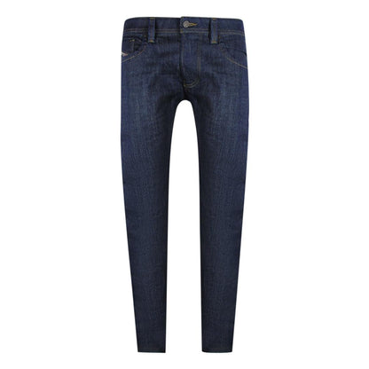 Dark Blue - Front - Diesel Mens Larkee-X Denim Jeans