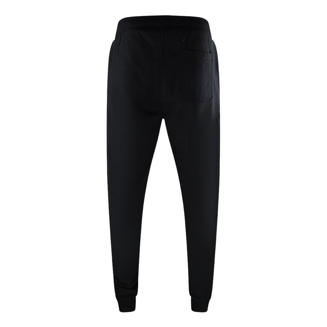 Black - Lifestyle - Aquascutum Mens London Logo Crew Neck Tracksuit Set