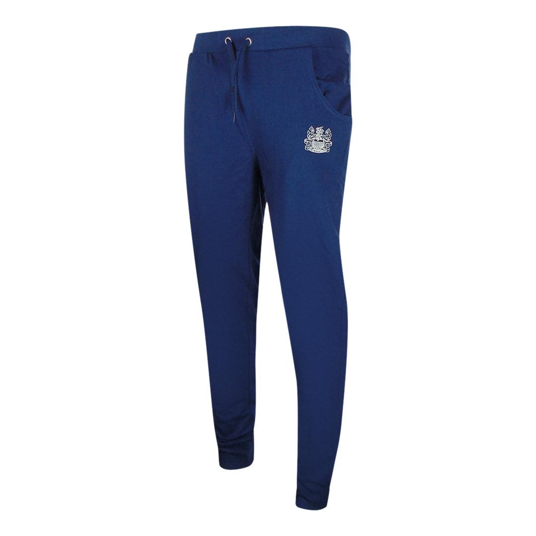 Navy Blue - Pack Shot - Aquascutum Mens Crest Crew Neck Tracksuit Set