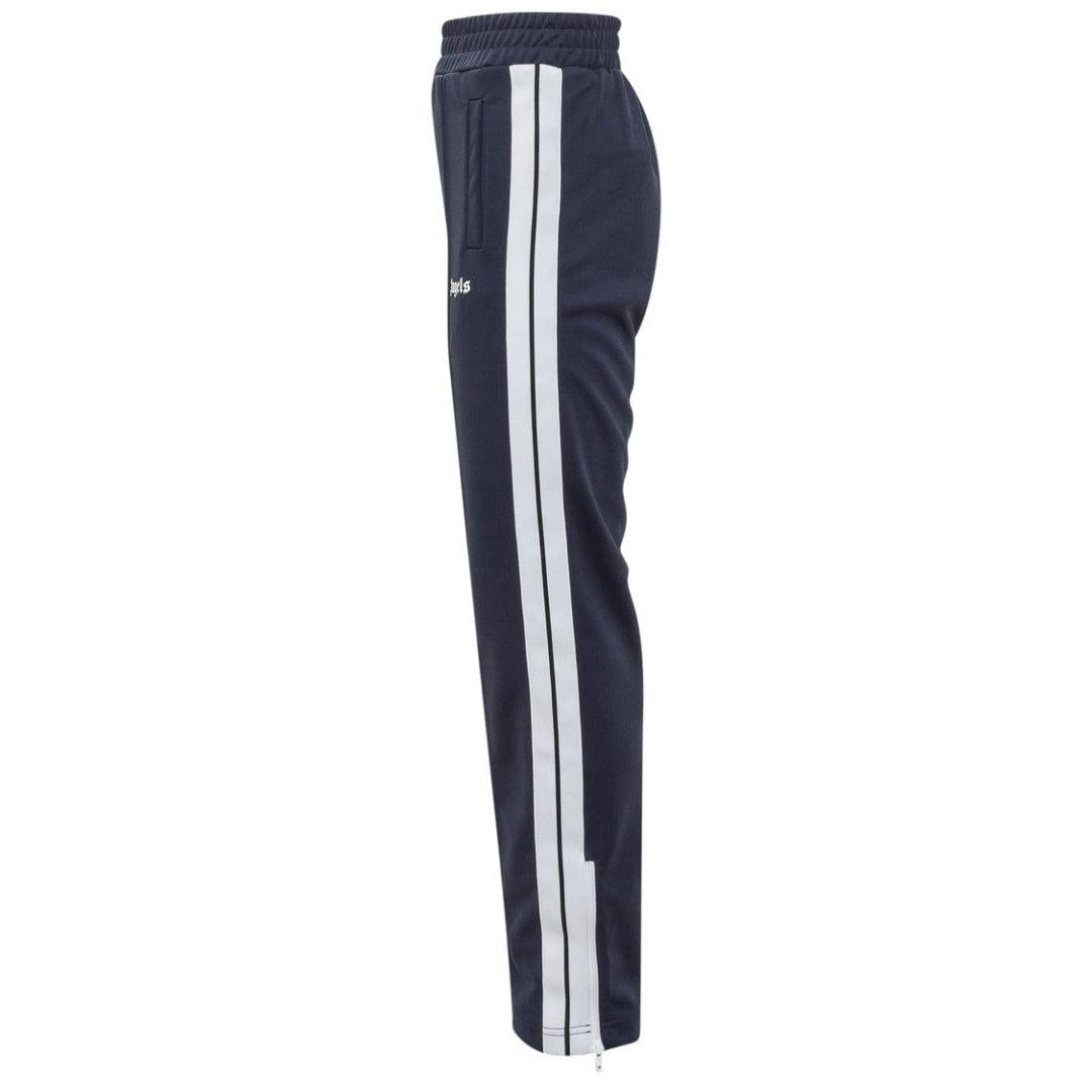 Navy Blue - Back - Palm Angels Mens Classic Striped Tracksuit Bottoms