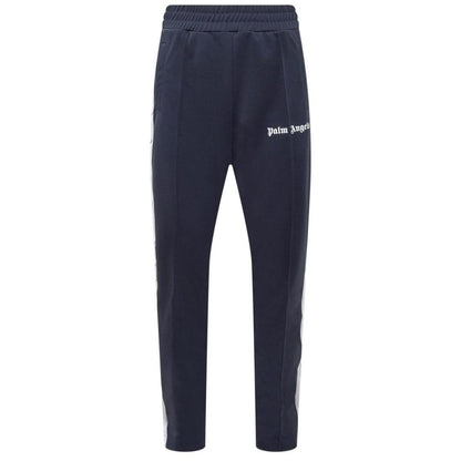 Navy Blue - Side - Palm Angels Mens Classic Striped Tracksuit Bottoms