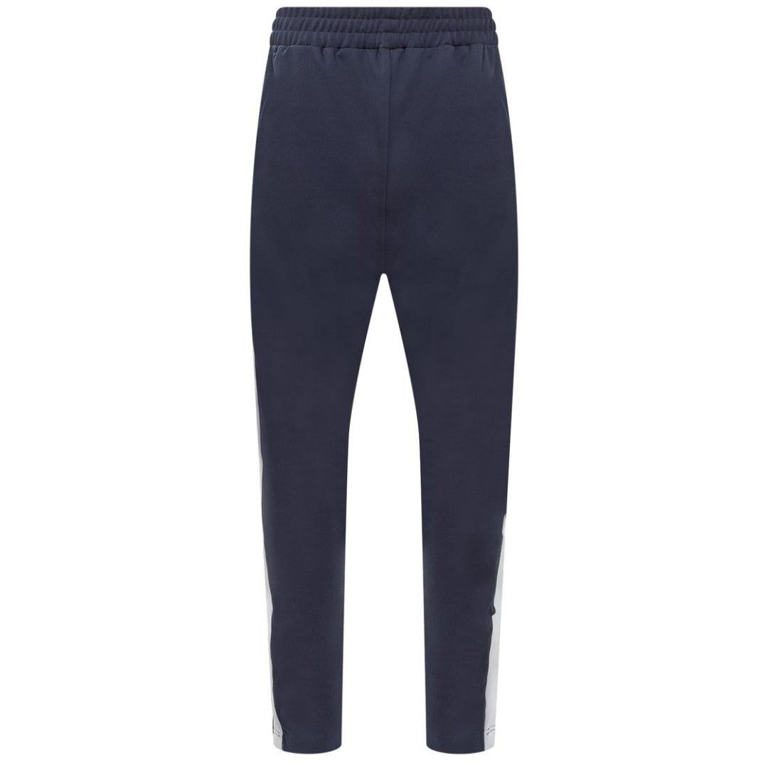 Navy Blue - Front - Palm Angels Mens Classic Striped Tracksuit Bottoms