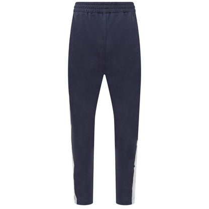 Navy Blue - Front - Palm Angels Mens Classic Striped Tracksuit Bottoms