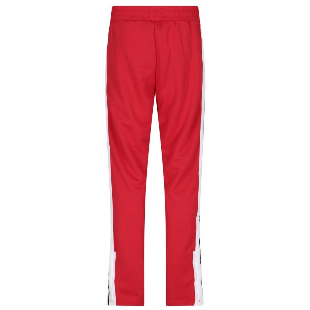 Classic Red - Front - Palm Angels Mens Classic Striped Tracksuit Bottoms