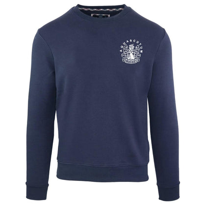 Navy - Front - Aquascutum Mens Aldis Sweatshirt
