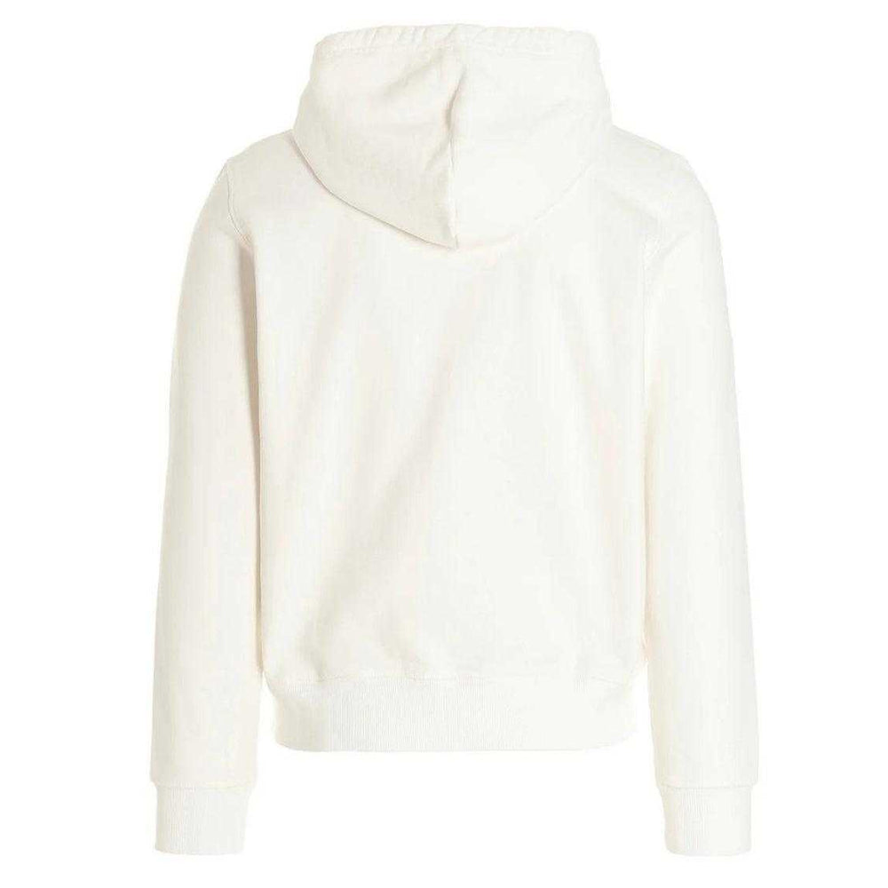 White - Back - Diesel Mens Industry Denim Division Hoodie
