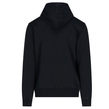 Black - Back - Diesel Mens Industry Denim Division Hoodie