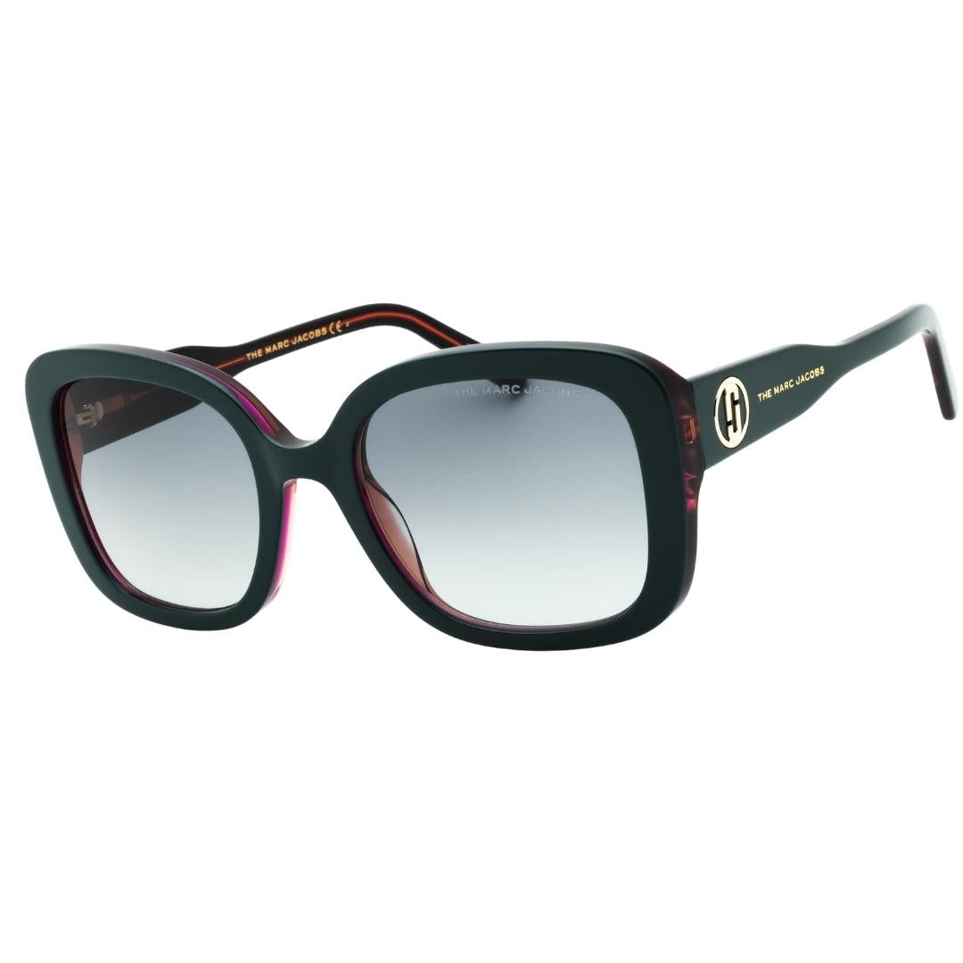 Black-Grey - Front - Marc Jacobs Womens-Ladies Butterfly Sunglasses
