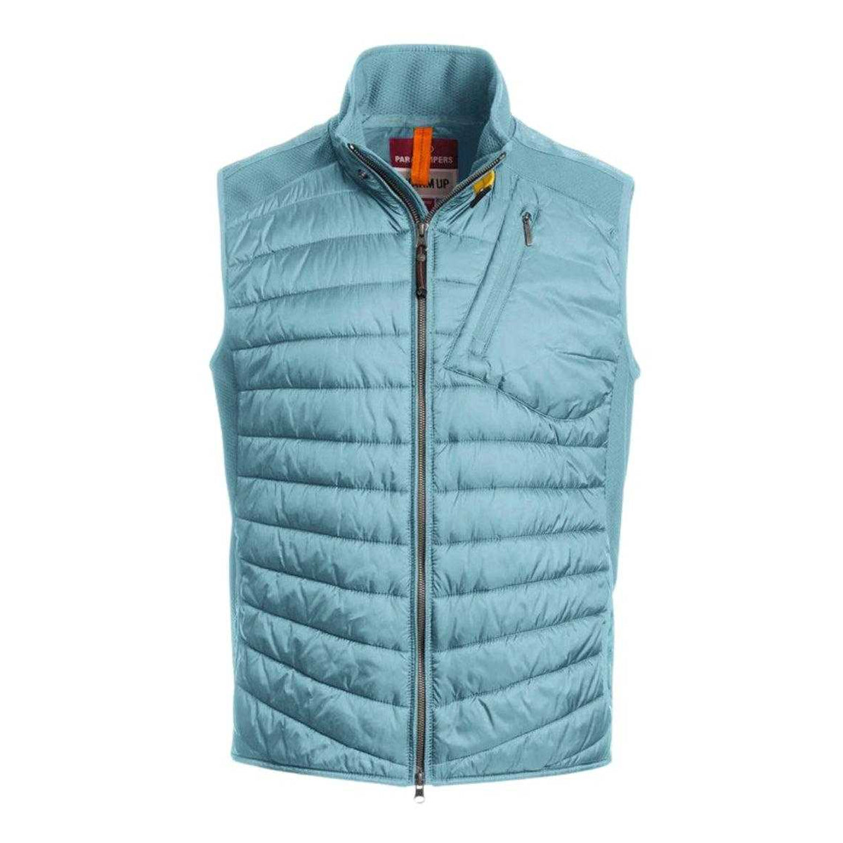Aqua Blue - Front - Parajumpers Womens-Ladies Aqua Gilet