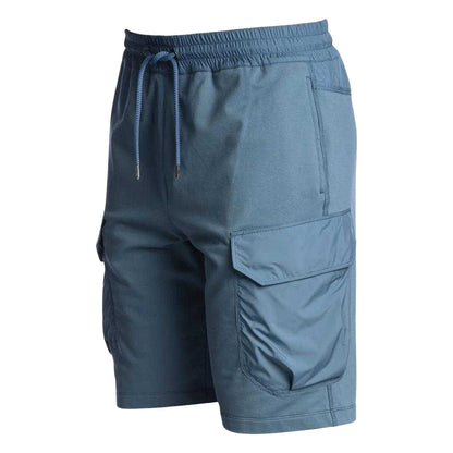 Marine Blue - Side - Parajumpers Mens Boyce Shorts