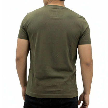 Green - Back - Diesel Mens Monotone Logo T-Shirt